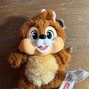 Pop Mart Keychain- Cute Brown Chip Chipmunk Plush Keychain